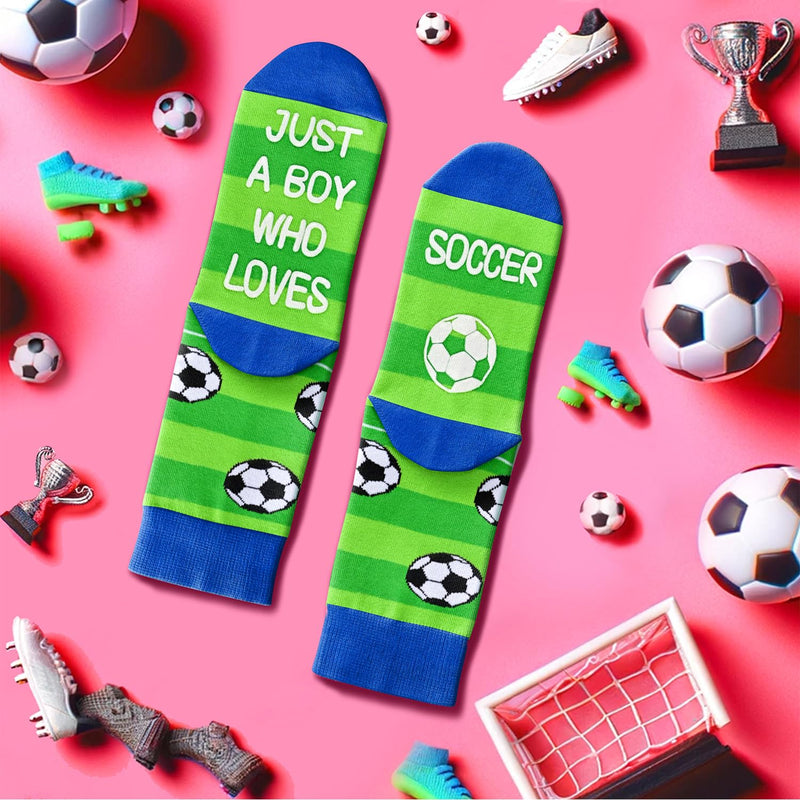 HAPPYPOP 13th-18th Birthday Gift Ideas for Boys - Kids Novelty Socks, Soccer Basketball Hockey Baseball Gifts for Boys Kids