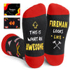 Firefighter Gifts For Men Fireman Gifts - Firefighting Gifts Fire Chief Fire fighterGifts, Firefighter Socks