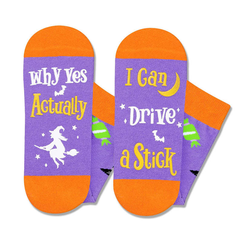 Halloween Socks Spooky Gifts for Men Women - Halloween Gifts Horror Gifts, Halloween Witch Socks for Men Women