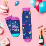 30th Birthday Gifts Ideas Socks - Gifts for 30 Year Old Woman Man, Best Gifts for 30 Year Old Male Female