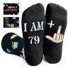 80th Years Old Birthday Gifts for Men - Socks for 80 Year Olds, 80th Birthday Socks, Gift Ideas for 80 Year Old Man Woman