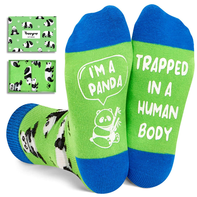 Panda Gifts for Girls - Funny Socks Kid, Novelty Panda Socks Crazy Socks for Panda Lovers