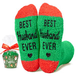 Christmas Gifts Stocking Socks for Men - Secret Santa Socks Xmas Stocking Stuffers for Him Best Husband