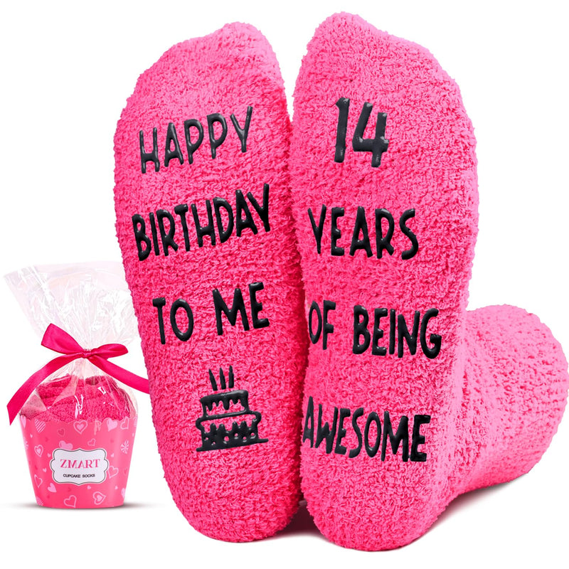 14th Birthday Gifts Presents for 14 Year Old Teenage Girl, Girls 14 Year Old Gift Ideas, Happy Birthday Socks