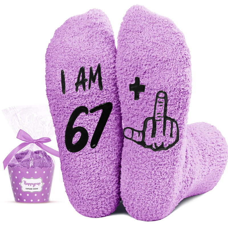 68th Birthday Gifts Ideas for Women - Socks for 68 Year Olds, Best Gifts for 68 Year Old Woman