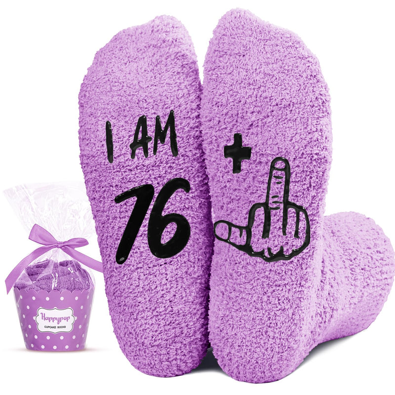 77th Birthday Gifts Ideas for Women - Socks for 77th Year Old Birthday Women, Best Gifts for 77 Older Lady Elderly