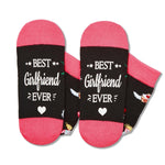 HAPPYPOP Gifts For Girlfriend Her Women - Funny Girlfriend Gifts from Boyfriend, Christmas Girlfriend Gift Ideas, Love Girlfriend Socks