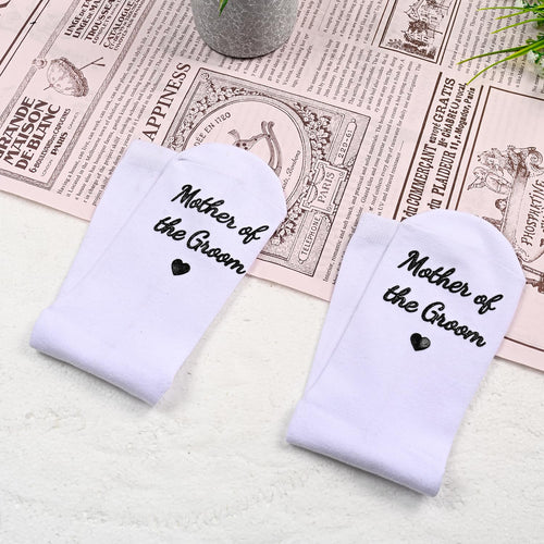 Mother of The Groom Gifts for Mother in Law, Mother of The Groom Socks for Wedding