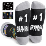 HAPPYPOP Grandpa Gifts From Grandson Granddaughter - Grandpa Gifts, Gramps Gifts Grandfather Gifts Granddaddy Gifts, Grandpa Socks