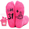 32nd Birthday Gift Ideas Socks - Best Gifts for 32 Year Old Woman Man, 32nd Birthday Gifts for Her Him