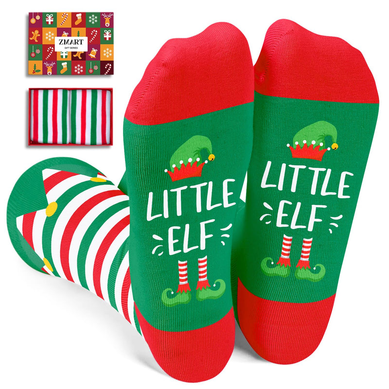 Christmas Gifts Stocking Socks For Boys Girls - Elf Socks Dinosaur Snowman Socks For Kids