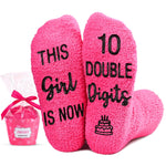 10 Year Old Birthday Gift Ideas for Girls - Socks for Kids Age 10, Presents for 10 Year Old Tween Girls, Gifts for Ten Year Old Girls