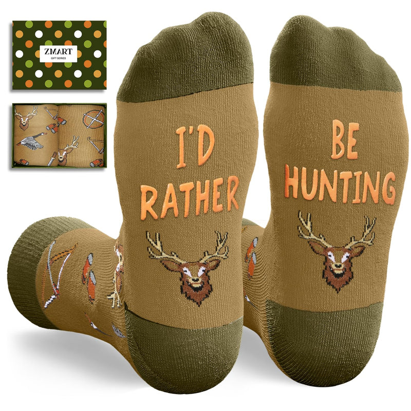 Zmart Gifts For Hunters Men - Hunting Gifts For Men Boys, Deer Hunting Gifts For Men Who Have Everything, Hunter Socks Hunting Socks For Men