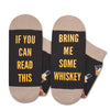 HAPPYPOP Whiskey Gifts for Men Women - Funny Gifts for Whiskey Lovers, Whiskey Socks for Drink Lovers Stocking Stuffers