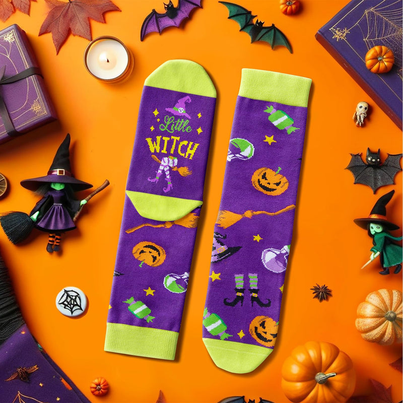 Halloween Gifts Ideas Socks - Spooky Gifts for Men Women Witchy Gifts, Horror Gifts for Male Female