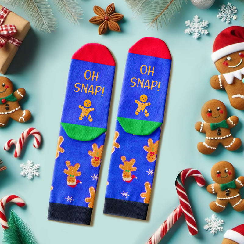 Christmas Gifts Xmas Socks Men Women - Gingerbread Socks Cookies Gifts Gingerbread Stocking