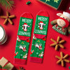 Christmas Gifts for Men Women - Green Christmas Stockings Secret Santa Socks Xmas Stocking Stuffers for Cow Lovers Cow Gifts