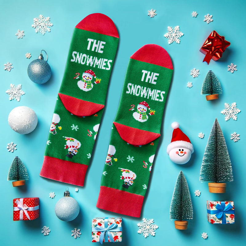 Christmas Gifts Stocking Socks For Boys Girls - Elf Socks Dinosaur Snowman Socks For Kids