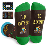 Zmart Rider Biker Cyclist Gifts for Men Women Teens - Cycling Gifts for Bicycle Enthusiasts, Funny Mountain Biking Gifts, Cycling Riding Biking Socks