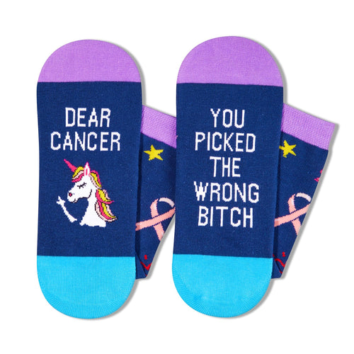Breast Cancer Socks For Women Breast Cancer Awareness Socks Inspirational Socks Survivor Socks, Inspirational Gifts Breast Cancer Gifts Chemo Gifts