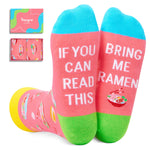 Ramen Gifts for Women Men - Ramen Noodle Socks, Bring Me Ramen