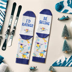 Zmart Funny Gifts For Skiers Snowboarders - Skiing Gifts Ski Gifts Snowboarding Gifts, Ski Socks Skiing Socks Women Men, Snowboarding Youth Socks