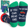 Christmas Socks for Men, Christmas Movie Socks Holiday Socks Women, Stocking Stuffers Santa Gifts Christmas Gifts