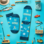 Gifts For Runners Male Female - Running Gifts, Gifts For Runners Men Women, Funny Running Socks For Men Women Runner Socks