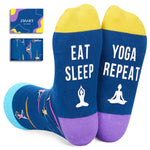 Yoga Gifts For Yoga Instructor - Yoga Teacher Gifts, Yoga Gifts For Women, Yoga Socks Funny Women Socks