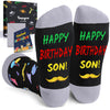 Son Birthday Gifts From Mom Dad - 21st 18th Birthday Son Gifts from Mom Mother in Law Happy Birthday Socks