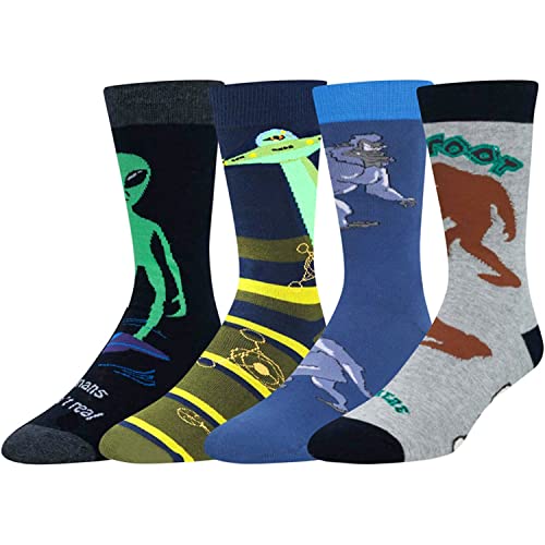 Funny Space Socks for Men Crazy Socks, Astronomy Gifts Outer Space Gif ...