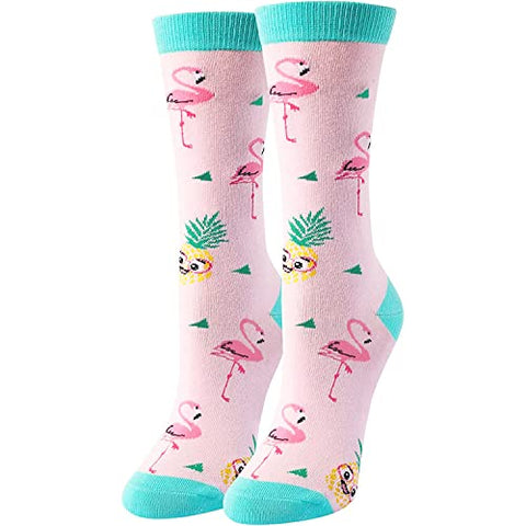 Mermaid Lover Gifts for Girls Mermaid Gifts for Children Fun Girls Novelty Mermaid Socks Knee High, Gifts for 4-7 Years Old Girls