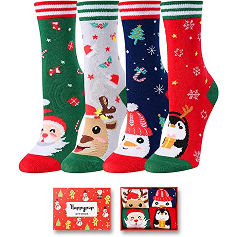 Children Crazy Funny Elf Socks Christmas Gifts